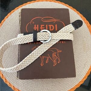 Heidi and The Seventh Cross Vintage Book Bundle Bound With Belt